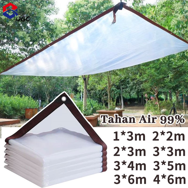 DGC Terpal Plastik Tutup/Terpal Plastik Bening /Plastik UV Green House Plastik Tebal Multi Guna