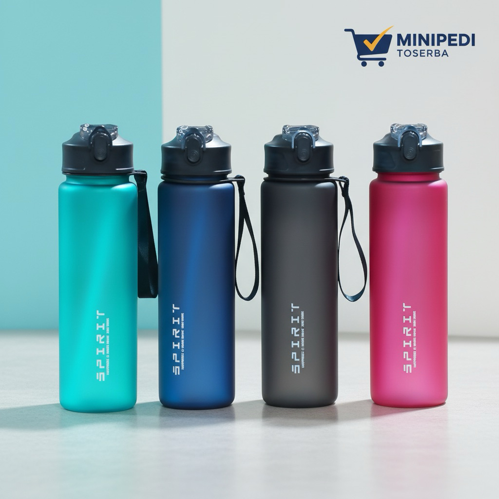 Jual Botol Minum Tritan 900ml Anti Bocor SPIRIT Sport Water Bottle BPA ...