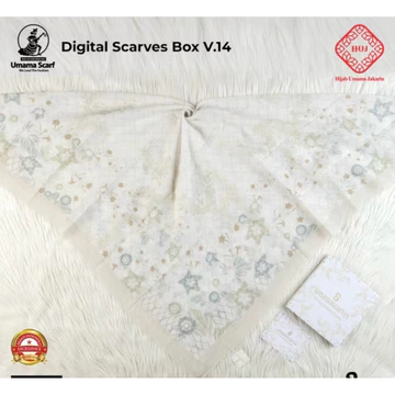 Umama Box Scarves Digital Segi Empat Motif Qulaty Of Solitaire