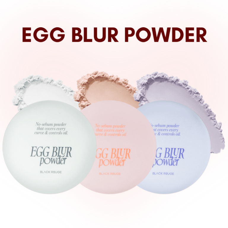Jual BLACK ROUGE Egg Blur Powder | Original From Korea | Face Powder ...