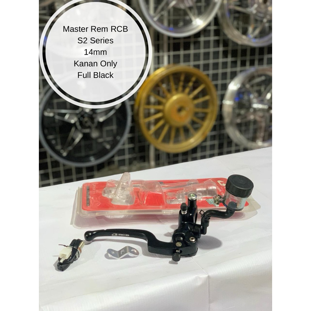 Jual Master Rem RCB S2 Series 14mm Kanan only FullBlack ...
