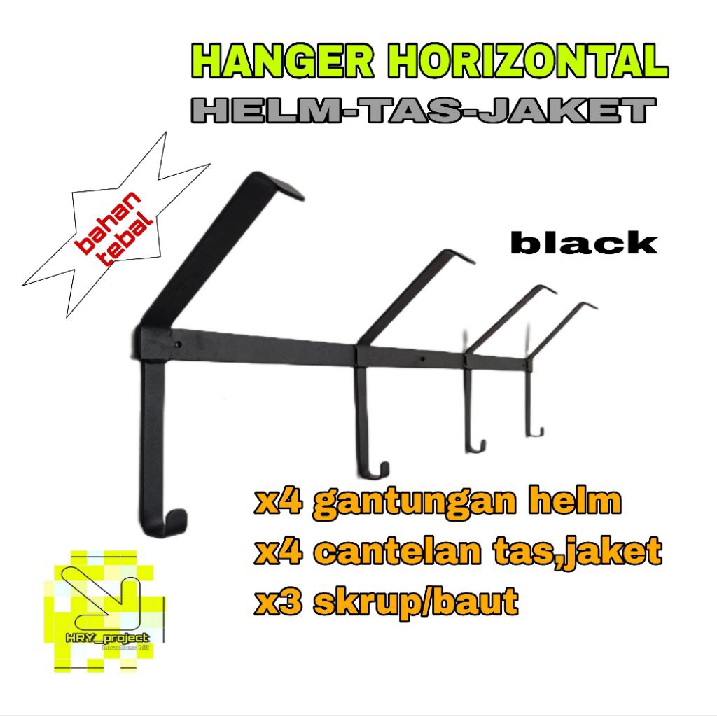 Jual RAK HELM HORIZONTAL | Shopee Indonesia