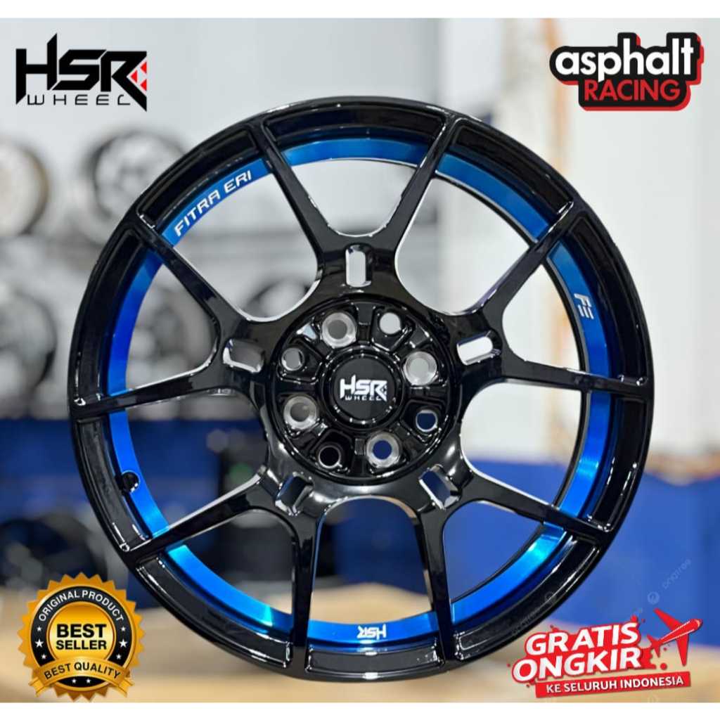 Jual Velg Mobil R16 HSR FE 06 PCD 4X100/4X114,3 Jazz Vios Yaris Civic ...