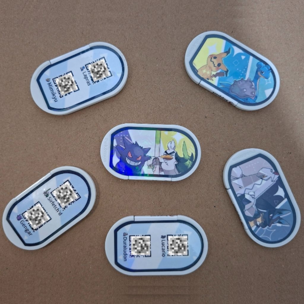 Jual Pokémon Mezastar Support Ticket Tag 2 in 1 Duraludon / Lucario ...