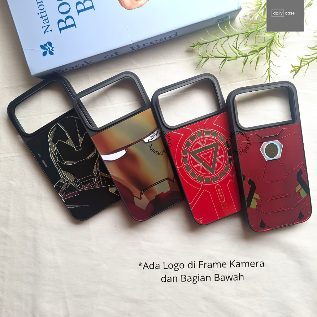 Jual Case Motif Pahlawan Manusia Besi for iPh 15 14 13 12 11 16 17 AIR ...