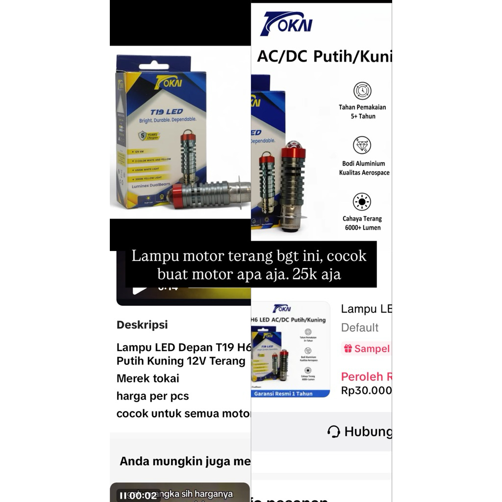 Jual lampu senter motor apa saja | Shopee Indonesia