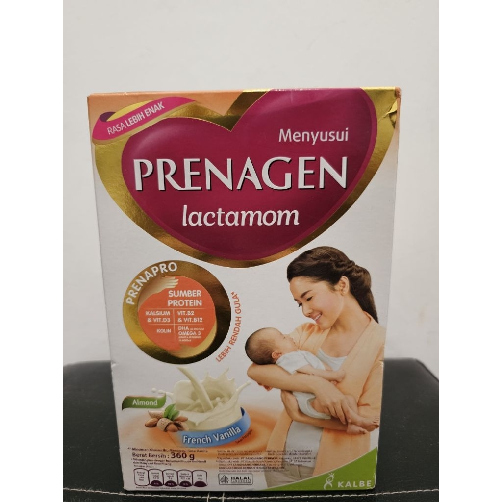 Jual Prenagen Lactomom Almond French Vanilla 360g Expired Januari 2027 ...