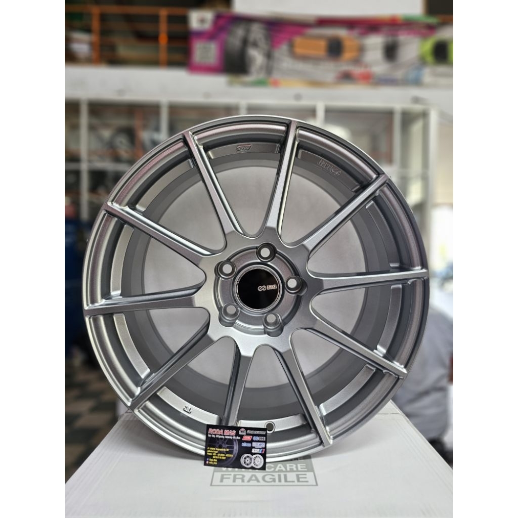 Jual Velg Enkei TS-10 ORIGINAL R18 pcd5x114,3 (Velg Atto3, HRV ...