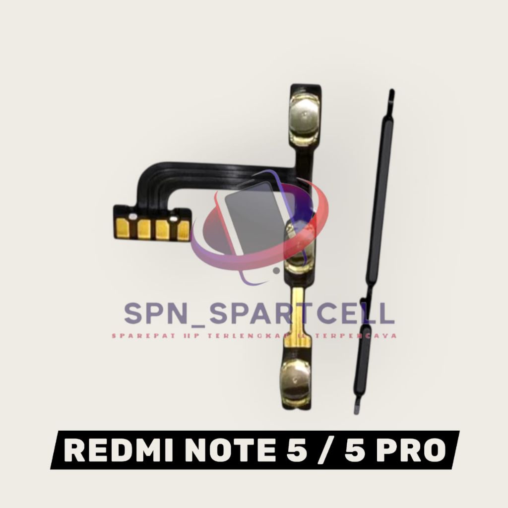 Jual Fleksibel On / Off volume + Keypad Redmi Note 5 / 5 Pro Original ...