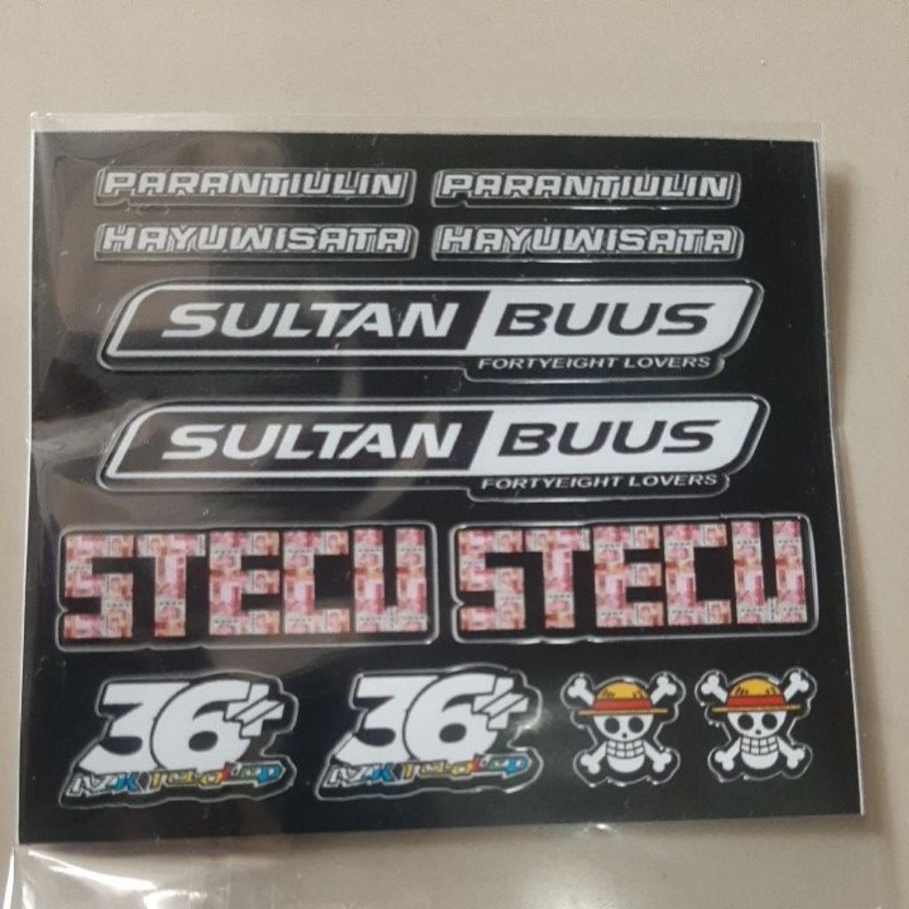 Jual STIKER KACA SAMPING MINIATUR BUS RKC STECU | Shopee Indonesia