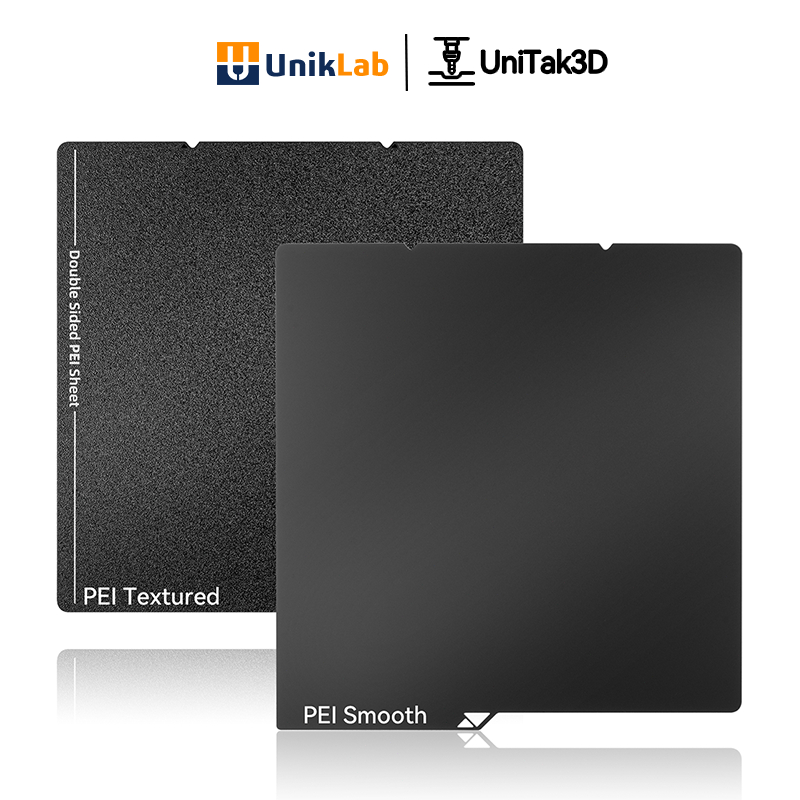 Doppelseitiges PEI Druckbett 264x276mm – PEO+PET Texturiert, Für Anycubic Kobra S1, Hitzebeständig Bis 150°C, Flexibel