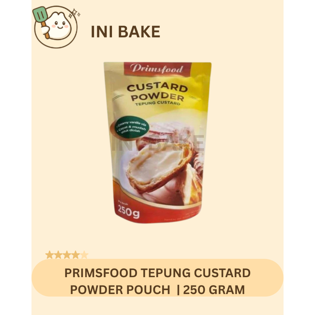 Jual Primsfood Tepung Custard Powder Pouch 250 Gram | Shopee Indonesia