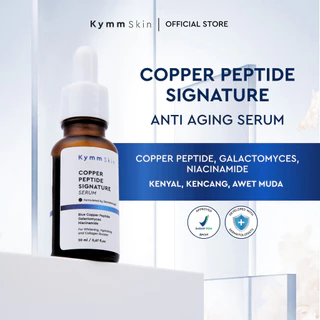 KYMM SKIN Copper Peptide Signature Serum 20ml |  Kenyal, Merawat Keremajaan Kulit