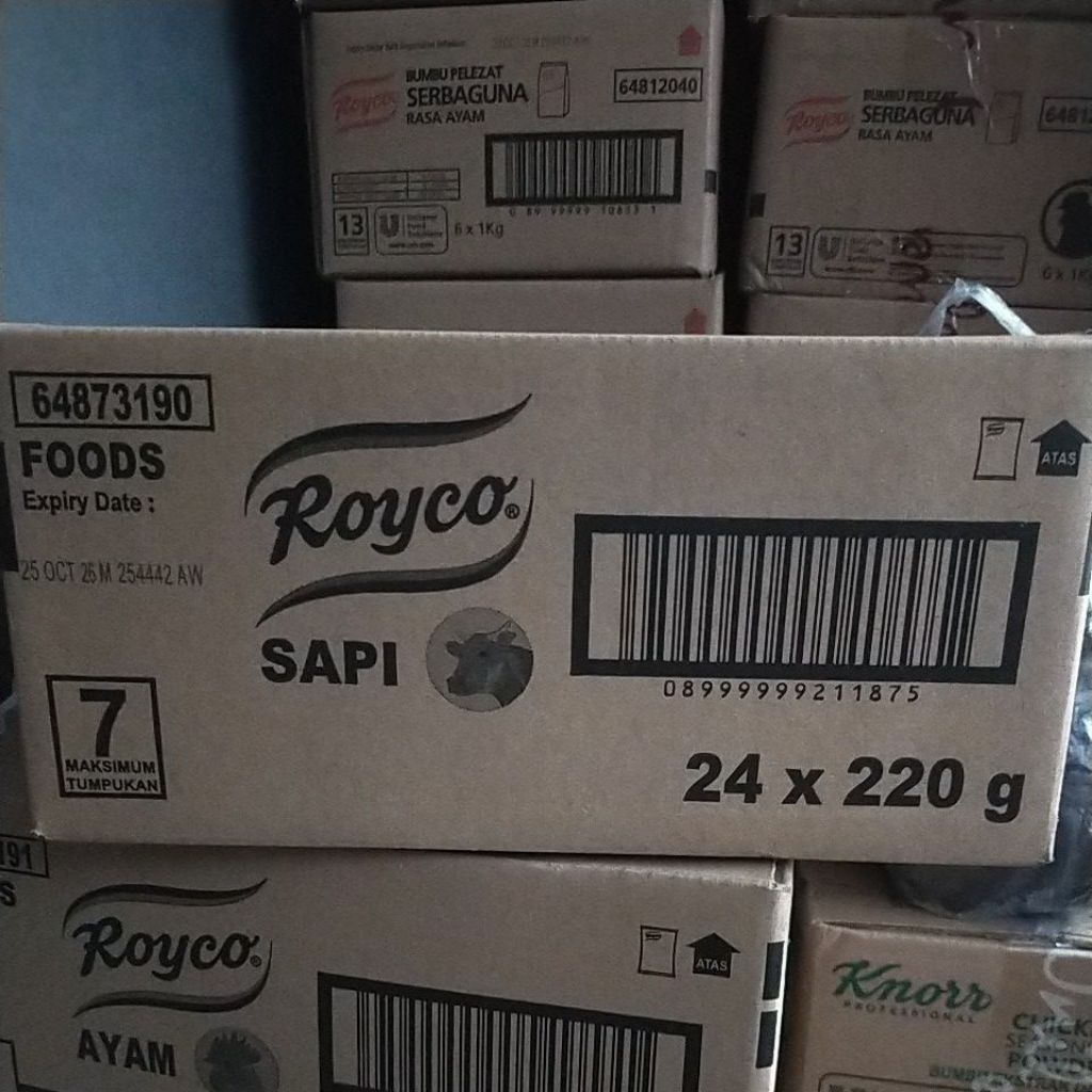 Jual Royko Sapi 24 x 220g [ bumbu kaldu sapi ] penyedap masakan ...