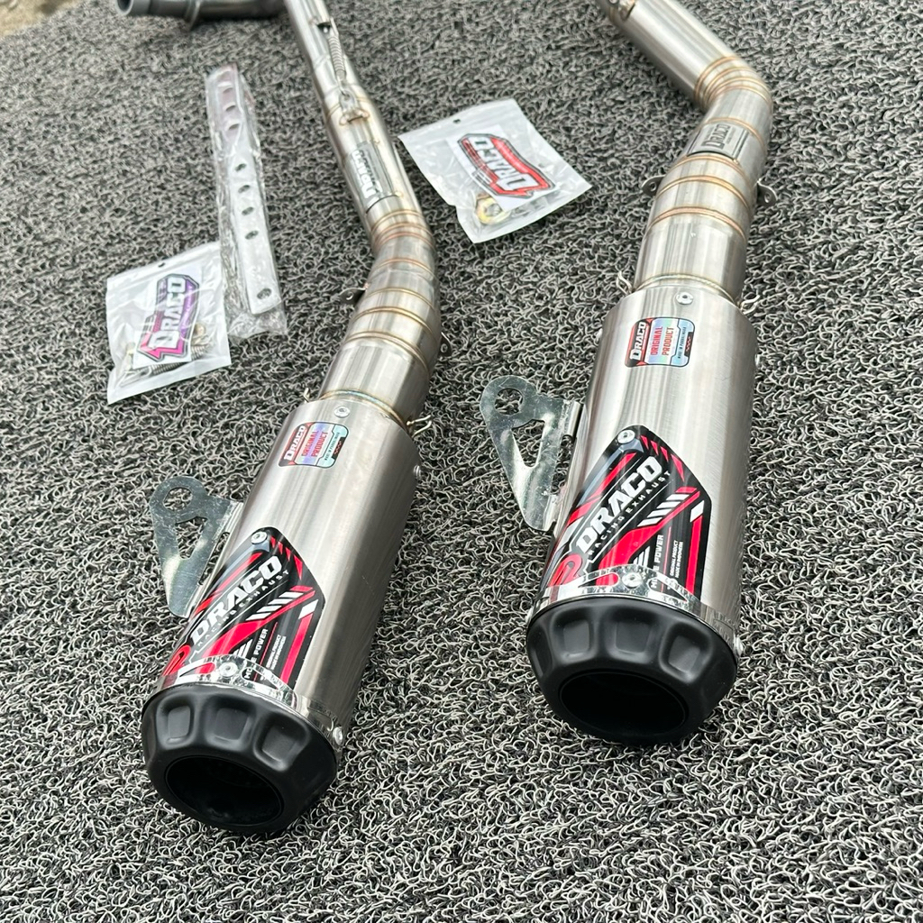 Jual Knalpot RBT GTX KPH Original DRACO Vega Jupiter supra Revo Supra ...