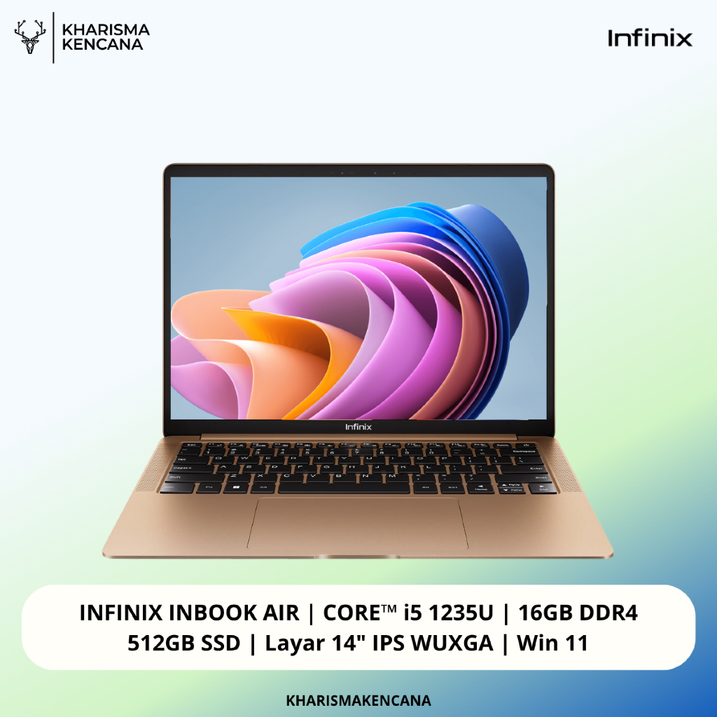 Jual INFINIX INBOOK AIR | CORE™ i5 1235U | 16GB DDR4 | 512GB SSD ...