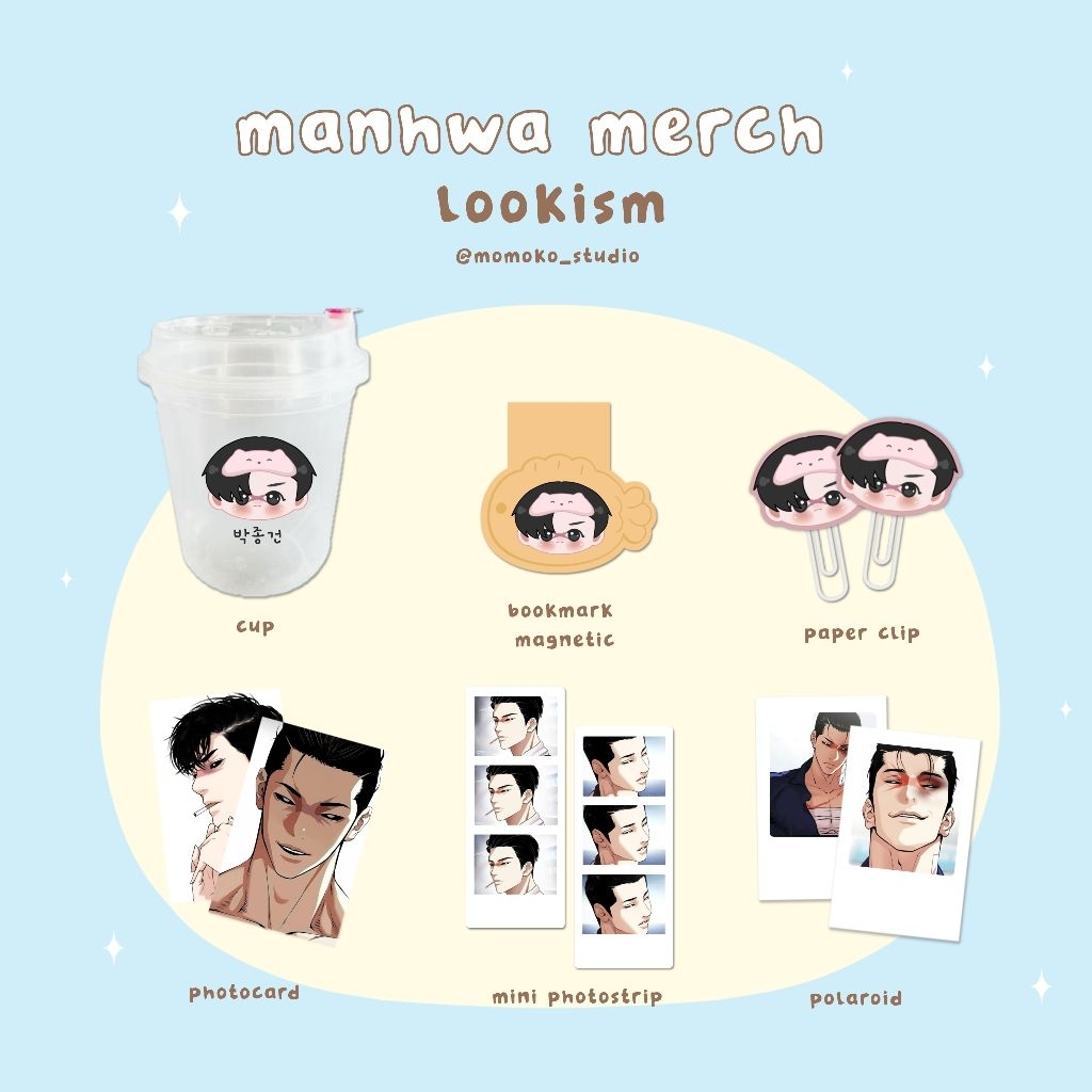 Jual fanmerch lookism manhwa chibi cute | Shopee Indonesia