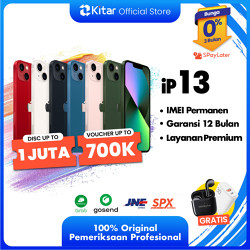 iPhone 13 ex iBox Beacukai IMEI Permanen Garansi 12 Bln 100% Original Second IP Fullset