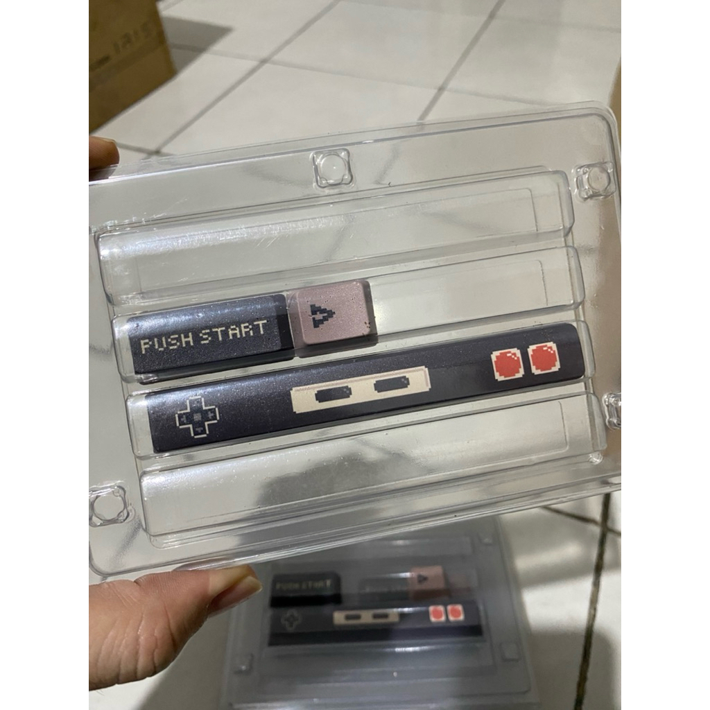 Jual keycaps retro game gaming cherry enter space win keycap keyboard ...