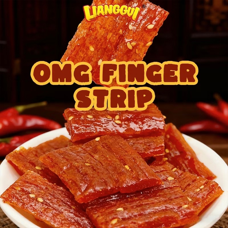 Jual [HALAL] Lianggui Snack Omg Finger Strip, Omg Lumpia Strip Rasa ...