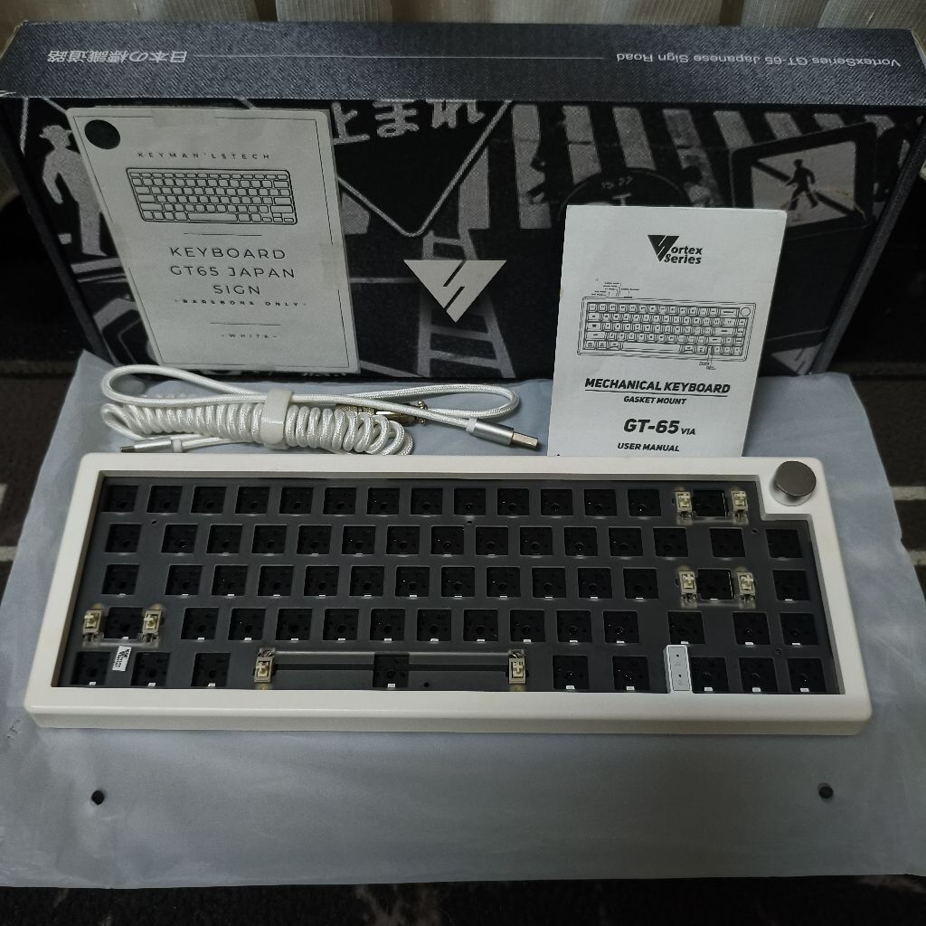 Jual Vortexseries GT65 Japan Sign Road Wireless Mechanical Keyboard ...