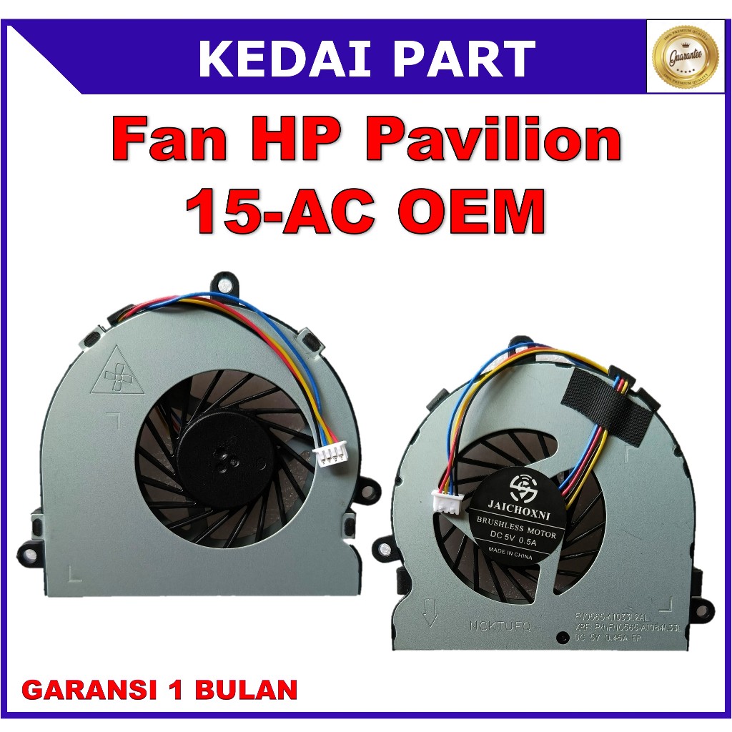Jual Kipas Fan HP Pavilion 15-AC 15AC 15-AF 15AJ 15-AJ 15AY 15-AY 15BA ...