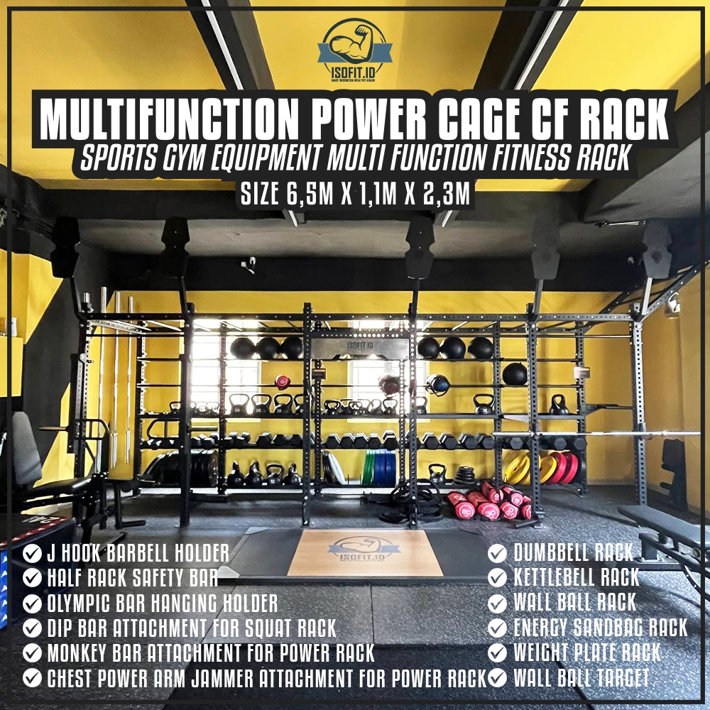 Jual Isofit.id All Item Cross Fit Rack for Hyrox Performance / Sport ...