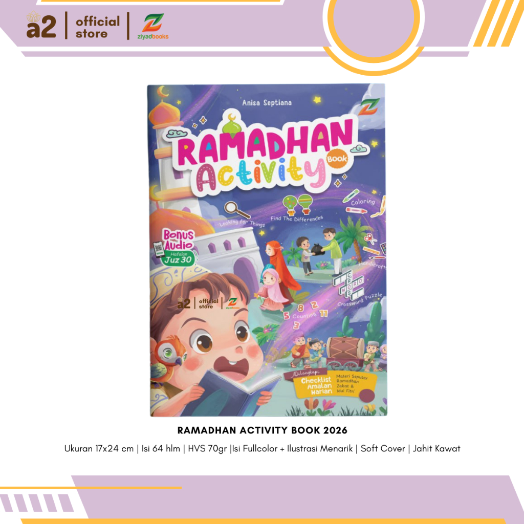 Jual [Ziyadbooks] Ramadhan Activity Book 2026 Buku Aktivitas Ramadhan ...