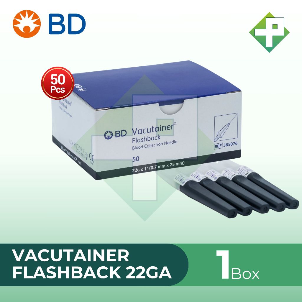 Jual BD Vacutainer Flashback 22GA x 1