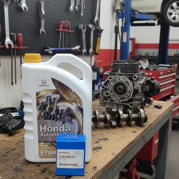 Jual Oli Mobil Honda E-pro Gold 0W-20 4 Liter Dan Filter Oli Honda ...