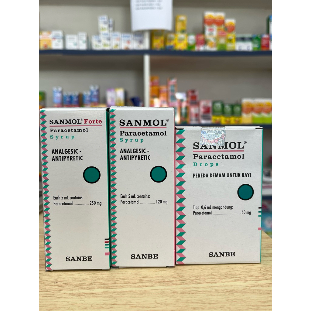 Jual SANMOL DROPS/SANMOL SYRUP FORTE UNTUK MENURUNKAN DEMAM | Shopee ...
