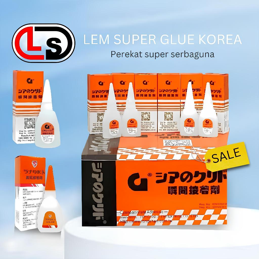 Jual [COD] Lem Korea Power Glue G Asli Lem Setan Super Glue Original ...