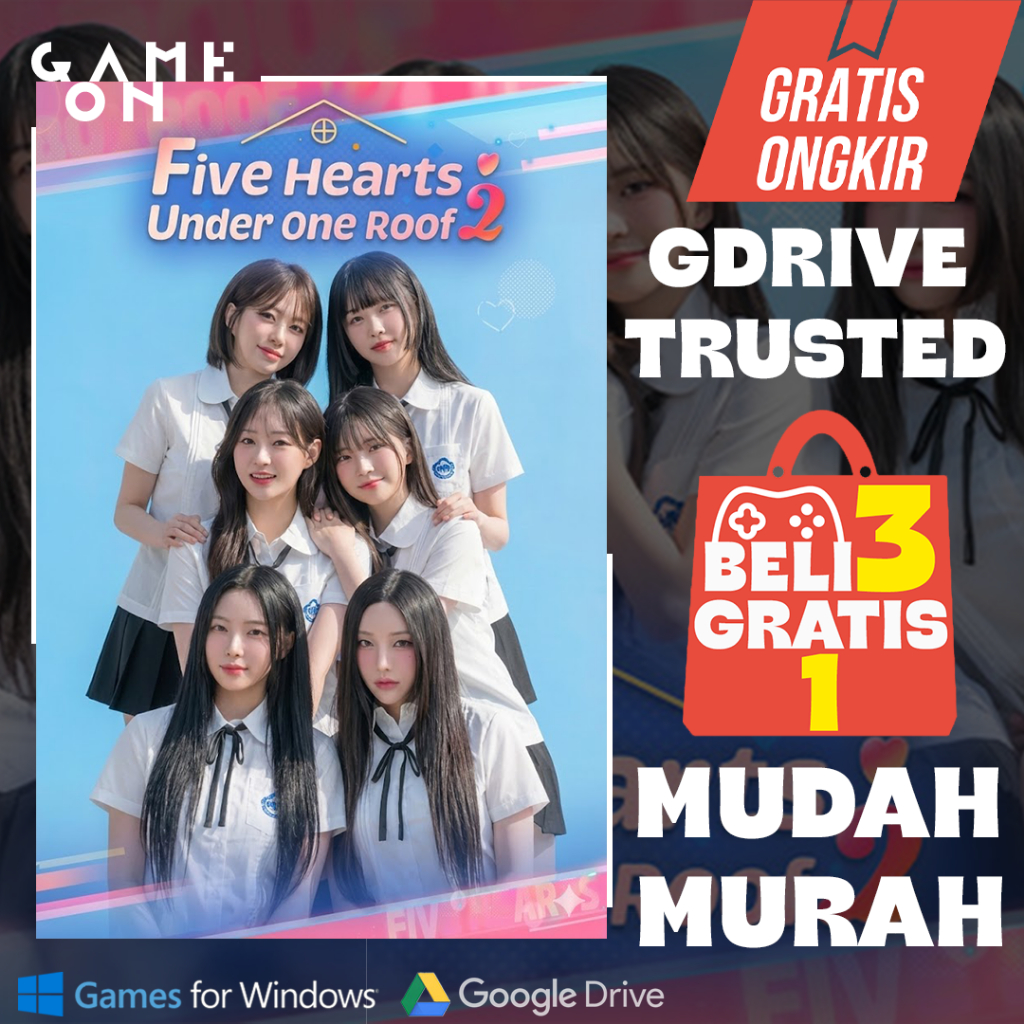 Jual Five Hearts Under One Roof Season 2: RPG Simulation Game PC ...