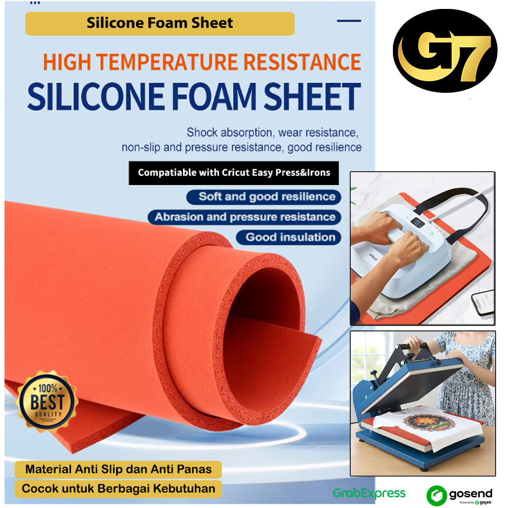 Jual Sponge Silicone Karet Merah Per Gulung Meteran Karet Rubber Sheet ...