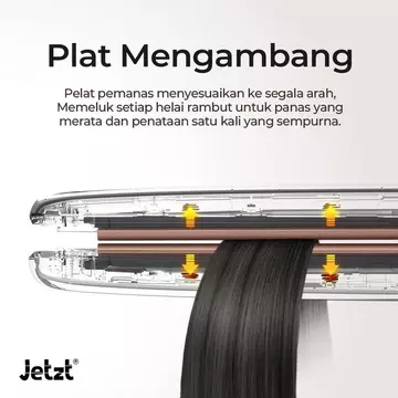 Jetzt HS9295 Hair Straightener Catokan Pelurus Rambut
