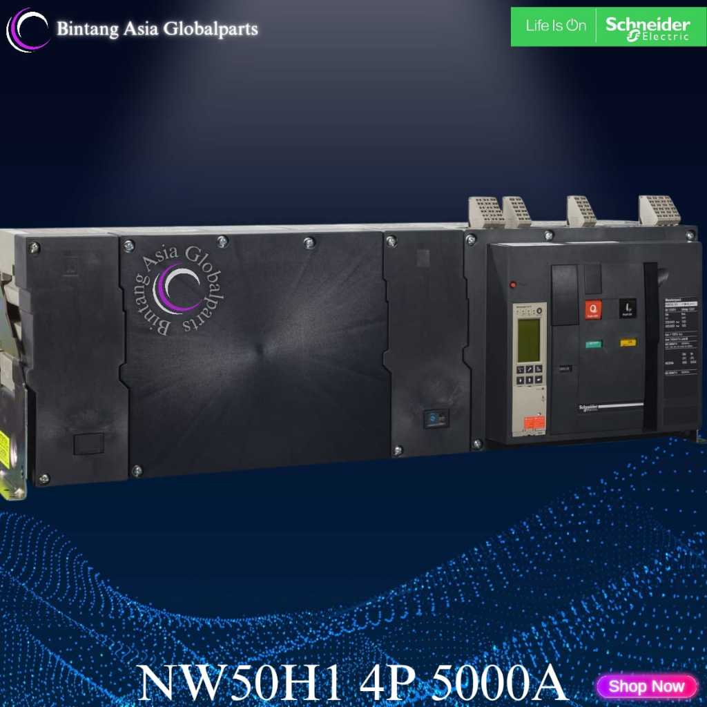 Jual ACB 4p 5000a Schneider NW50H1 Fixed Original / ACB 4 Phase 5000 ...
