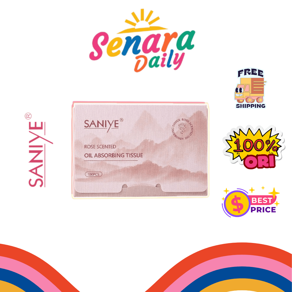 SENARA (2 lebih hemat) Saniye Oil Absorbing Tissue Face Paper