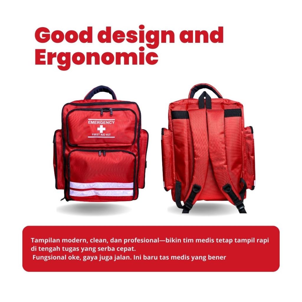 Jual Tas medis emergency bidan kit custom sablon | Shopee Indonesia