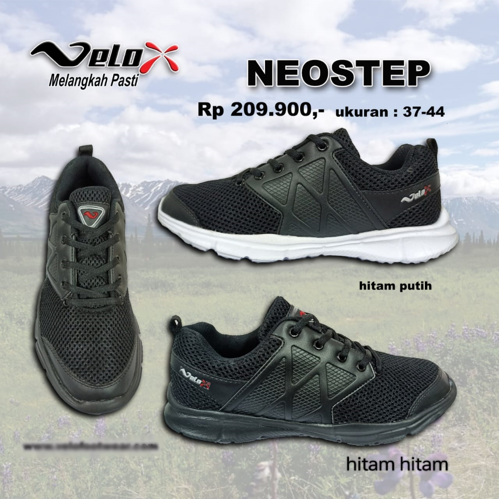 Jual SEPATU SNEAKERS SEKOLAH KERJA FORMAL MURAH - VELO - NEOSTEP ...