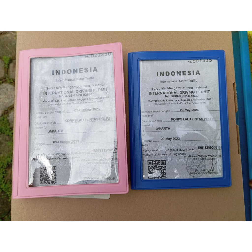 Jual Sampul Sim internasiona KORLANTAS cover International Driving ...
