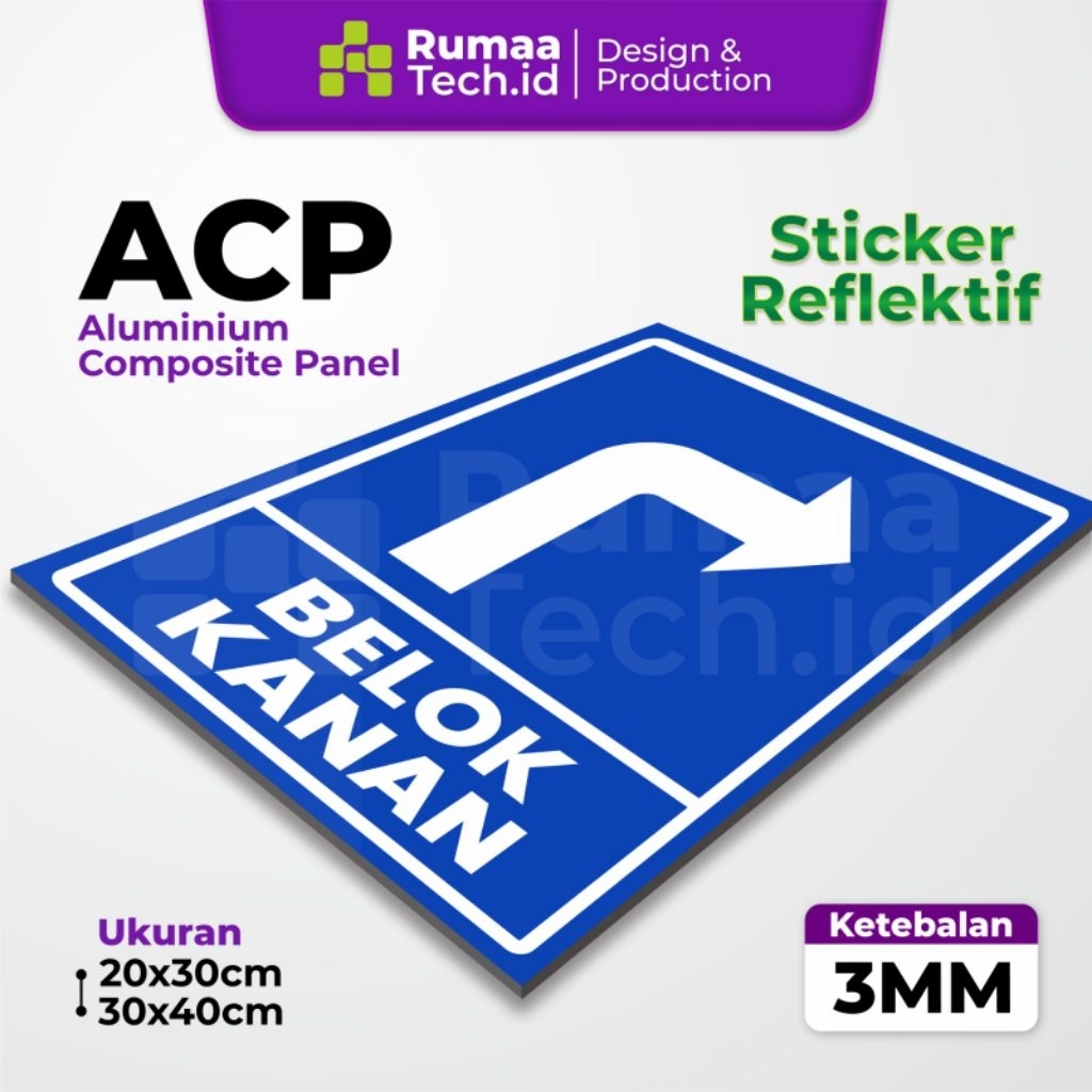 Jual SIGN BOARD CUSTOM SING ACP // ALUMUNIUM // ACP 3MM //STICKER ...