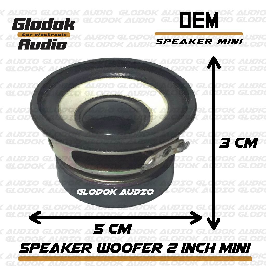 Jual Speaker 2 Inch 4 Ohm 5 Watt Full range Mini Speaker | Shopee Indonesia