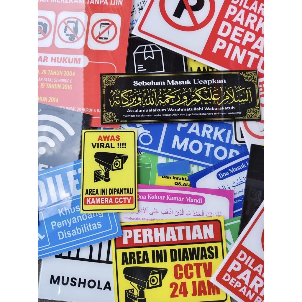 Jual SIGN PANEL LISTRIK KUMPUL ACP // ALUMUNIUM // ACP 3MM //STICKER ...