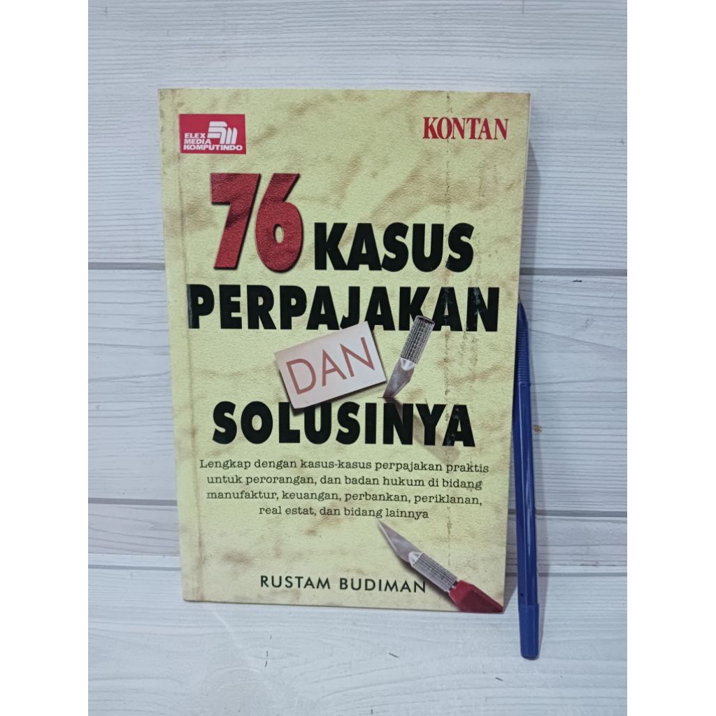 Jual 76 KASUS PERPAJAKAN DAN SOLUSINYA BY RUSTAM BUDIMAN | Shopee Indonesia