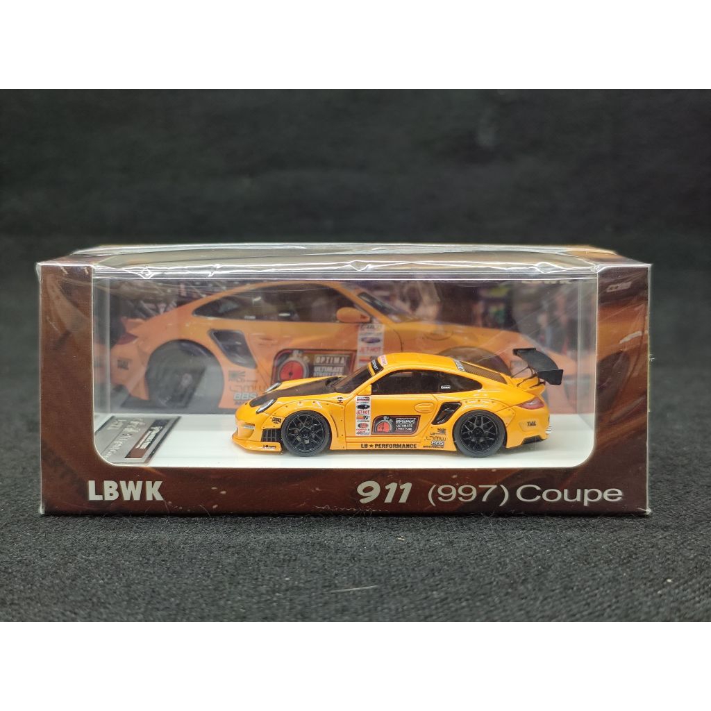 Jual Timothy Pierre 1/64 LBWK Porsche 911 997 Coupe Gloss Orange 109/ ...