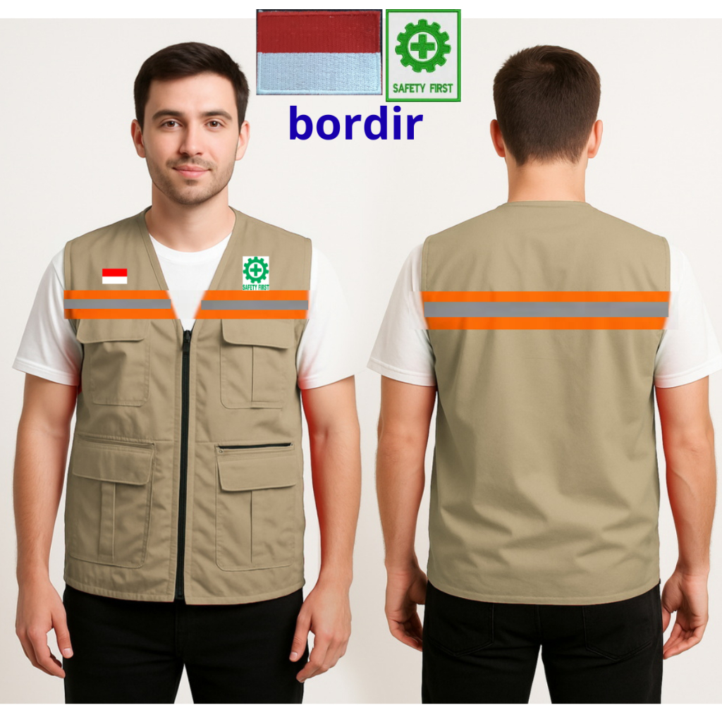 Jual Rompi Safety Kerja Proyek K3, Rompi Proyek Rompi Safety Rompi ...