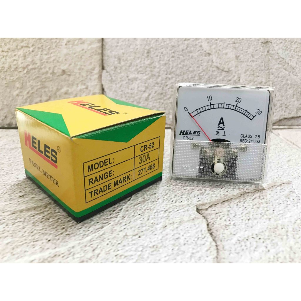 Jual Panel Meter CR-52 Ampere Meter Dan Miliamperemeter mAmeter Analog ...
