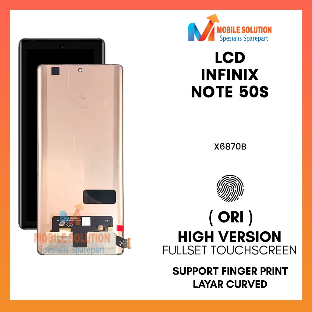 Jual Grosir LCD Infinix Note 50s ( X6870 ) ORIGINAL 100% Fingerprint ...