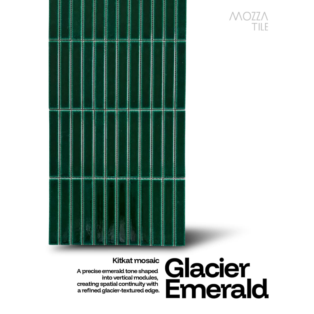 Jual MOZZA TILES Dark Green (PER LEMBAR) - Mosaic Keramik Interior ...