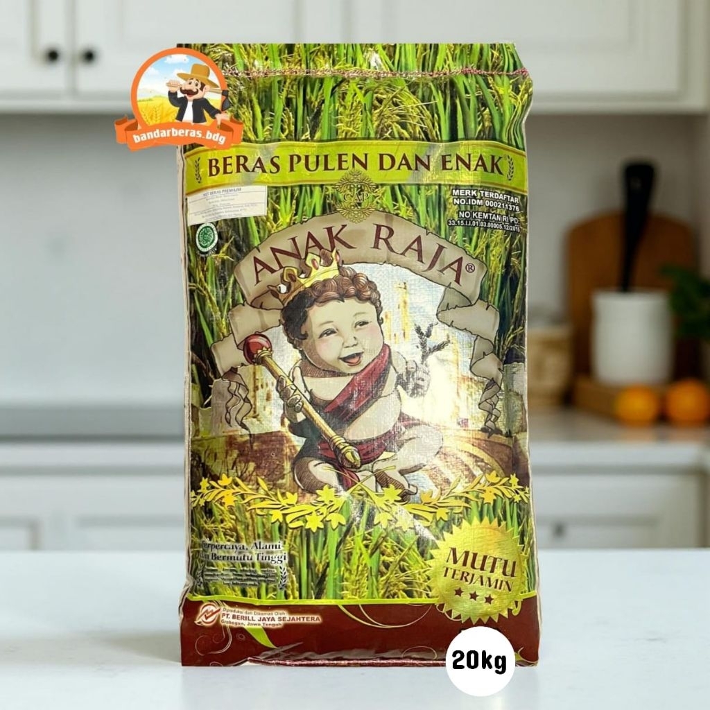 Jual Beras Anak Raja 20kg - Pulen Dan Enak | Shopee Indonesia
